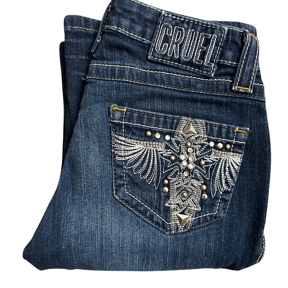 Cruel Girl 5 Long 34 Inseam Olivia Jeans